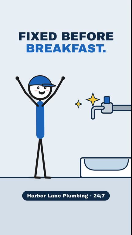 Bloc Bonshommes bâtons, avec l’exemple de Harbor Lane Plumbing
