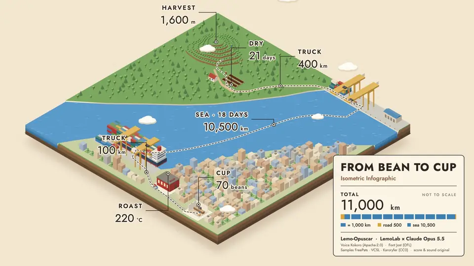 Infografía isométrica